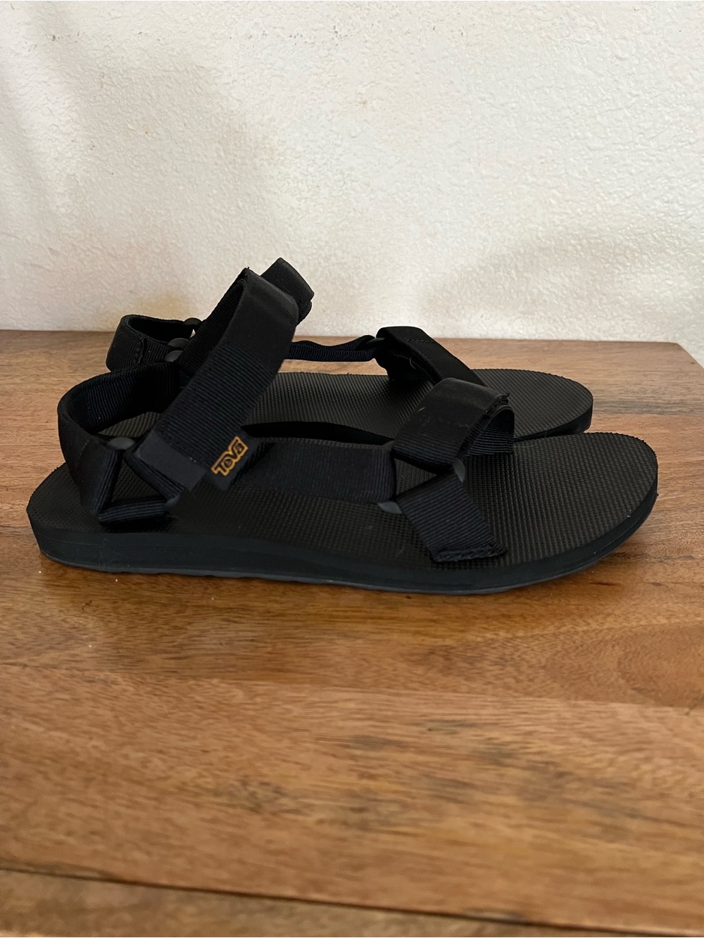 Teva Original Universal Sandal Low Heel Flat Toe -BLK BLACK  US 10